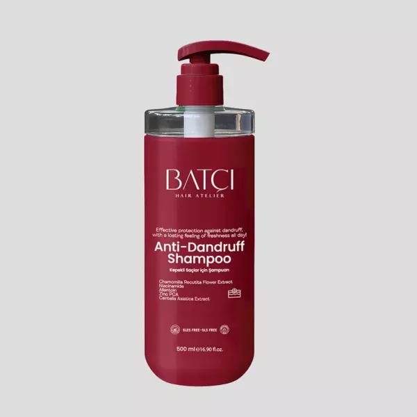 Batci Anti-Dandruff Shampoo Sulfate-Free Formula for a Healthy, Flake-Free Scalp